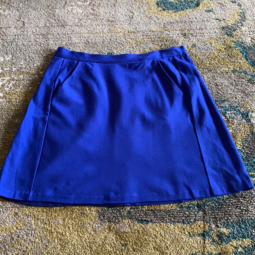 Royal Blue Skirt